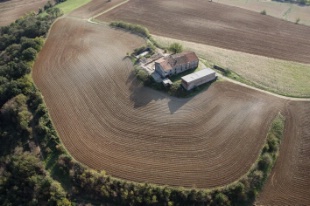 L'attuale insediamento di S. Giorgio alto (foto Bams)