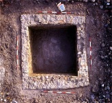 Vista dall'alto della cisterna (II-III sec.d.C).