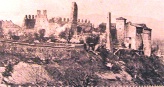 La rocca in unimmagine del 1870. 